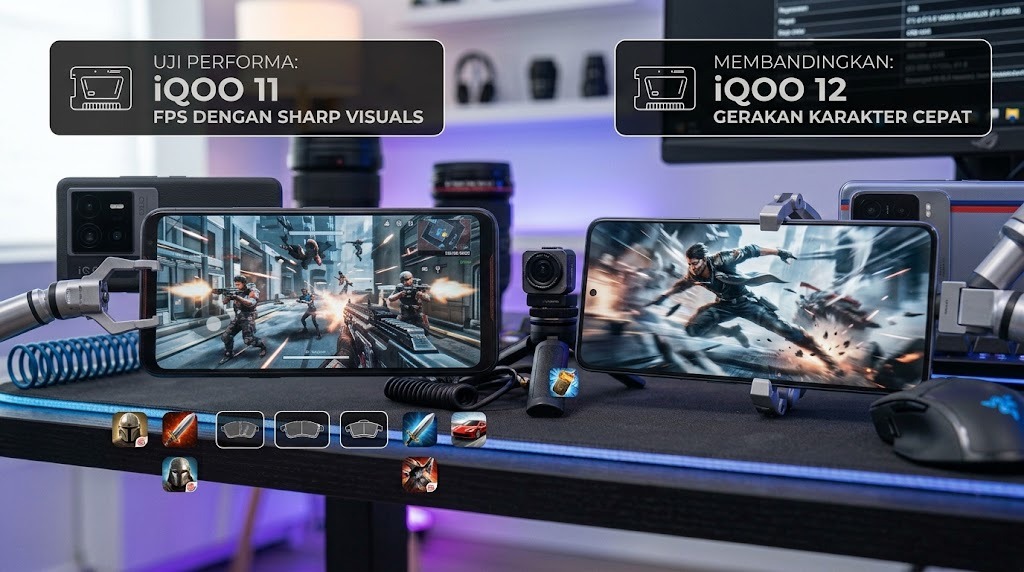 iQOO 11 vs iQOO 12: Upgrade yang Benar-Benar Terasa Buat Gamer