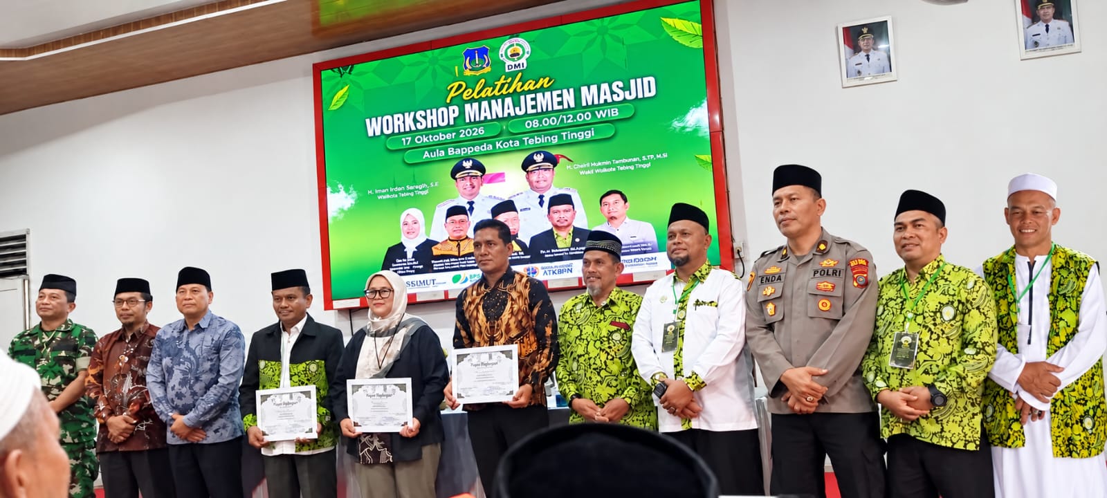 100 Pengurus BKM di Tebing Tinggi Ikuti Workshop Manajemen Masjid, Dibekali Tata Kelola Profesional
