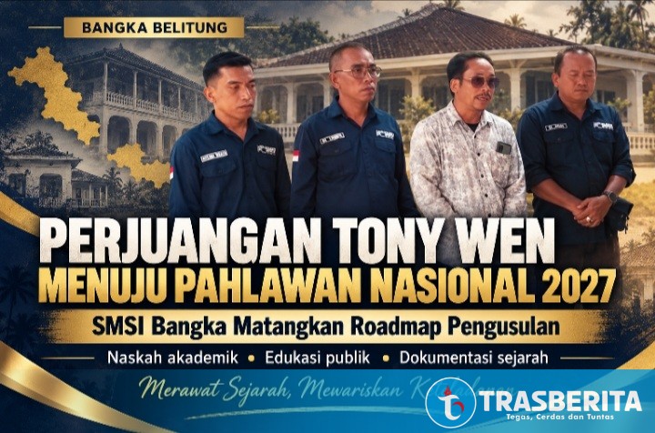 SMSI Bangka Siapkan Roadmap Enam Bulan untuk Perjuangkan Tony Wen Jadi Pahlawan Nasional 2027