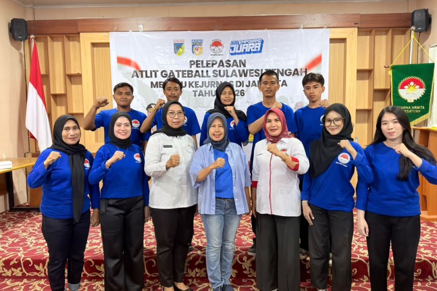 Kota Palu Kirim 9 Atlet Gateball ke Kejurnas Jakarta, 3 Putri Debutan di Ajang Nasional