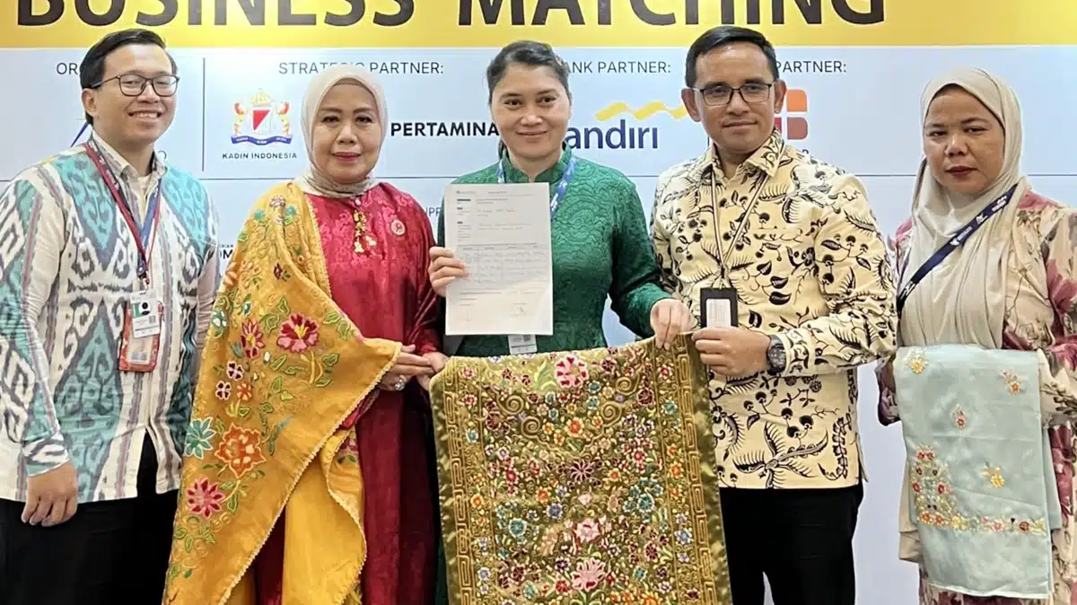 Sulaman Kapalo Samek Pasia Baru Kantongi Kontrak Rp400 Juta di Trade Expo Indonesia 2026