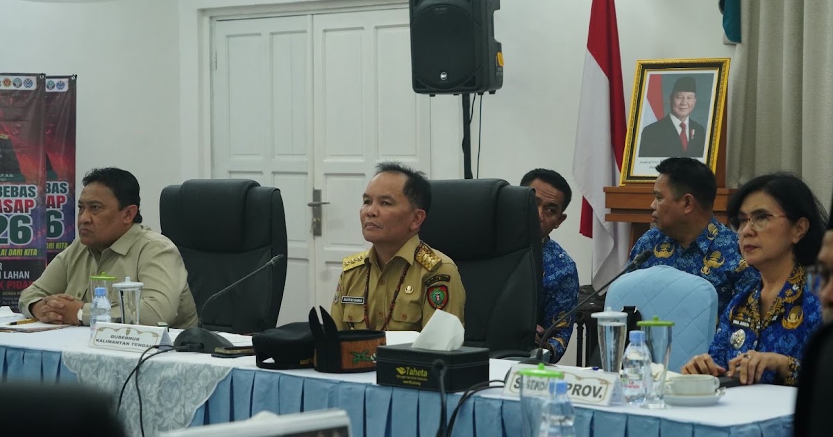 Karhutla dan Kekeringan Melanda Kalteng, Pemprov Siagakan 5.612 Unit Sarpras dan Salurkan 10 Juta Liter Air Bersih
