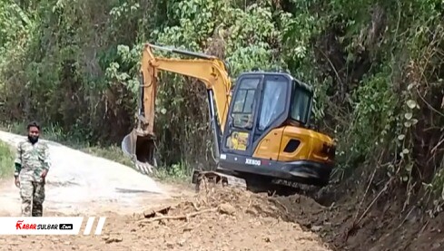 Satgas TMMD ke-130 Kodim 1418/Mamuju Garap Drainase di Desa Pammulukang, Kurangi Risiko Genangan Saat Hujan