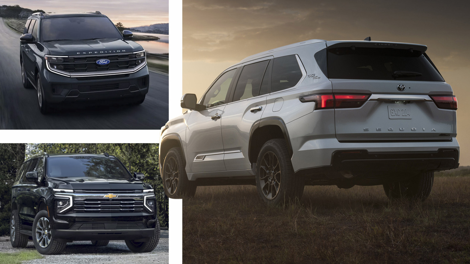 Toyota Sequoia Lawan Ford Expedition dan Jeep Grand Wagoneer, Siapa Paling Kuat Menarik Trailer