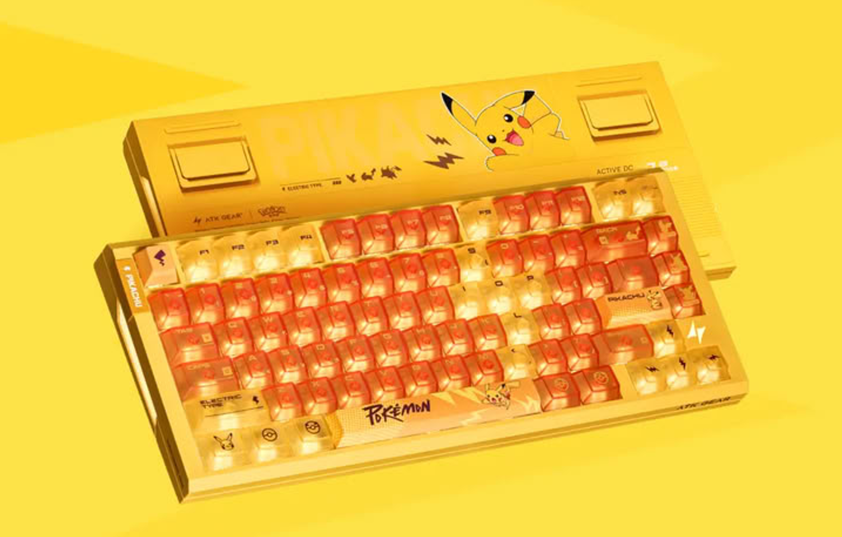 ATK Rilis Mouse F1 V3 Ultimate+ dan Keyboard RS7 Air Edisi Pikachu