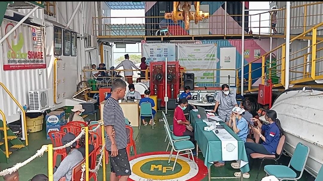 Rumah Sakit Kapal Nusa Waluya II Layani 3.029 Pasien Gratis di Tanah Kei, Beroperasi hingga 8 November 2026