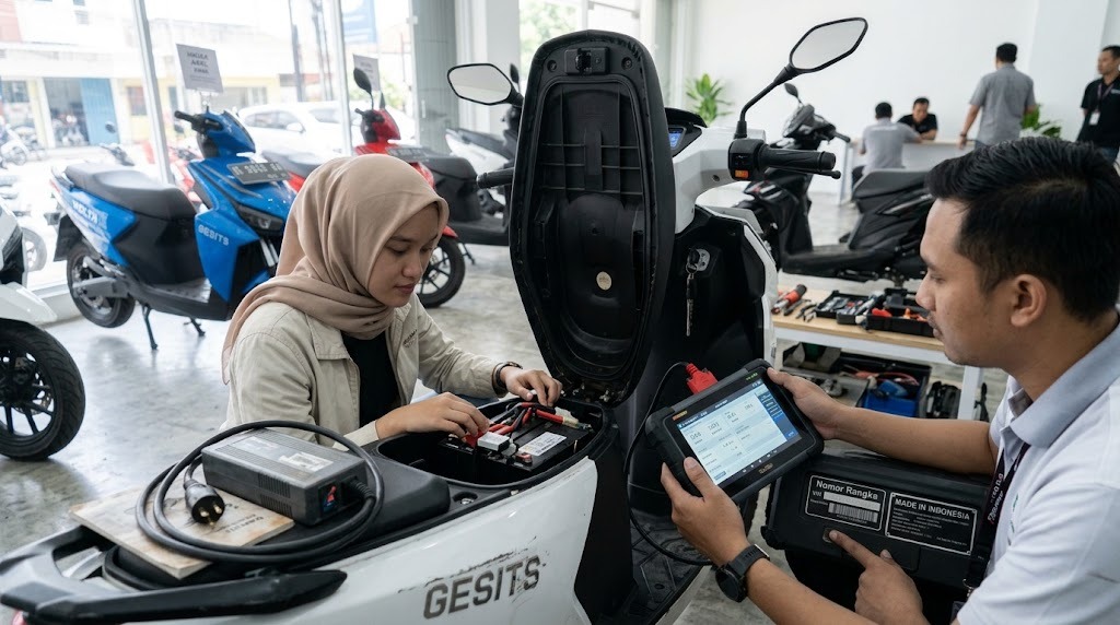 Beli Motor Listrik Bekas Jangan Cuma Lihat Harga, Cek 5 Komponen Ini Dulu