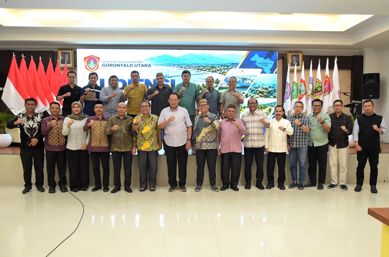 Gubernur Gorontalo Gusnar Ismail Dukung 12 Program Prioritas Gorut, Termasuk Kantor Bakamla dan Sekolah Garuda