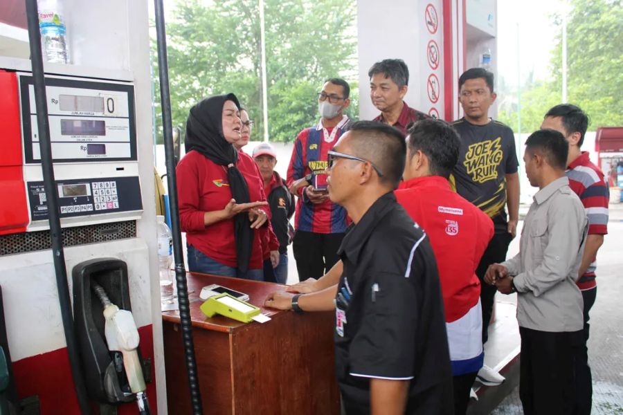 Pemko Tanjungpinang Verifikasi Administrasi Kendaraan Penerima Solar Subsidi, Awasi Antrean di SPBU