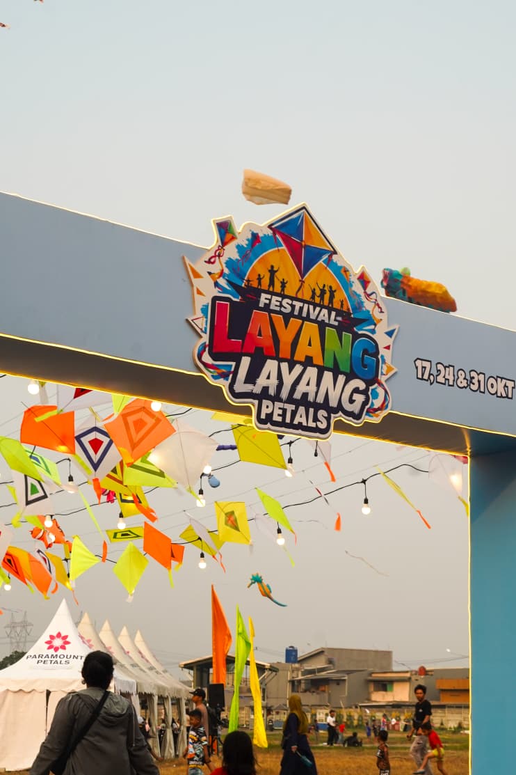 Festival Layang-Layang Paramount Petals di Tangerang Targetkan 70 Layangan Hias Mengudara Sepanjang Oktober 2026