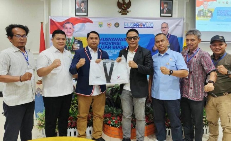 Samsul Riduan Pimpin Taekwondo Jambi 2026–2030, Targetkan Perbaikan Prestasi PON