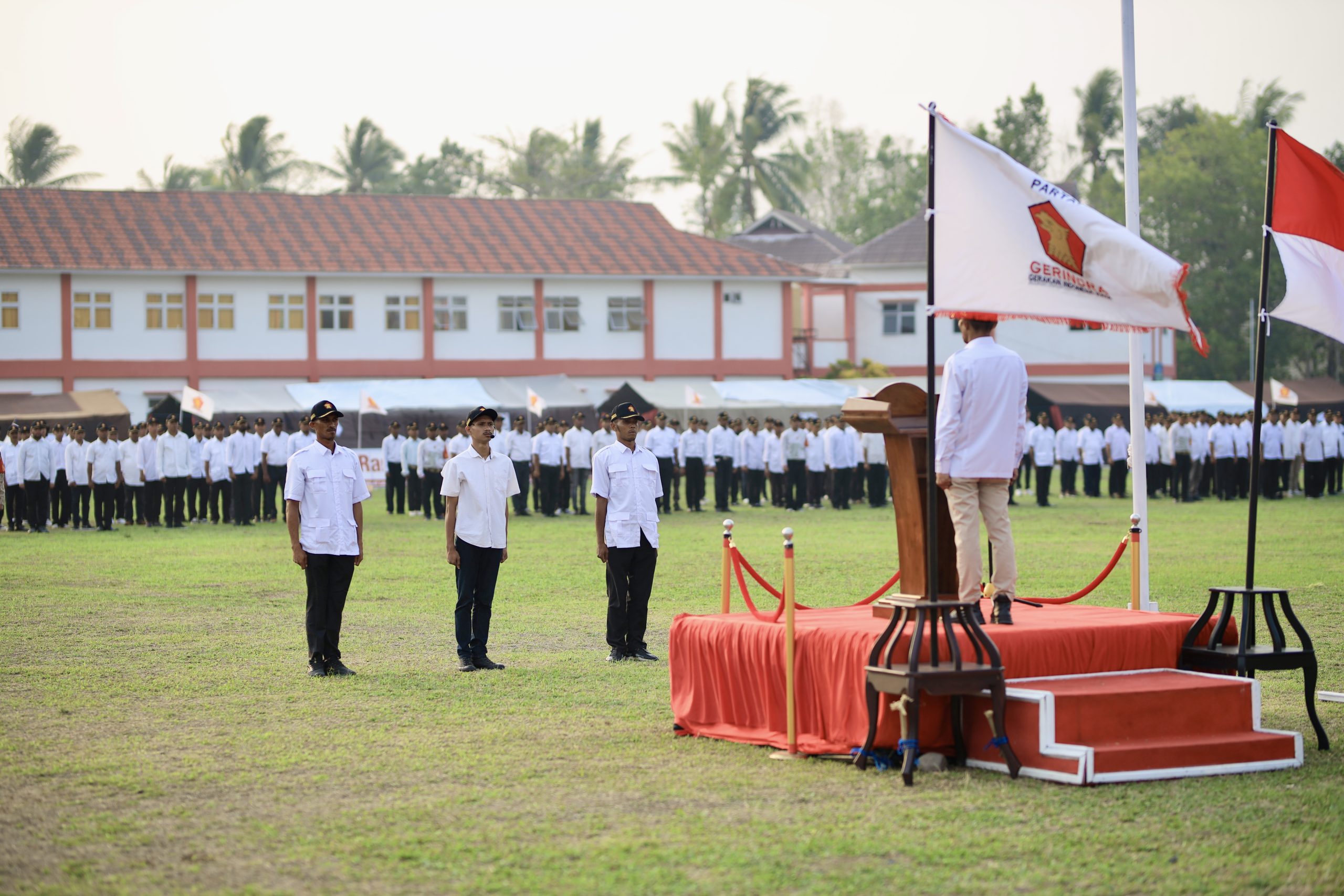 300 Kader Laskar Gerindra Malut Ikut Diklat Angkatan Pertama 2026 di Sofifi, Siap Kawal Program Prabowo