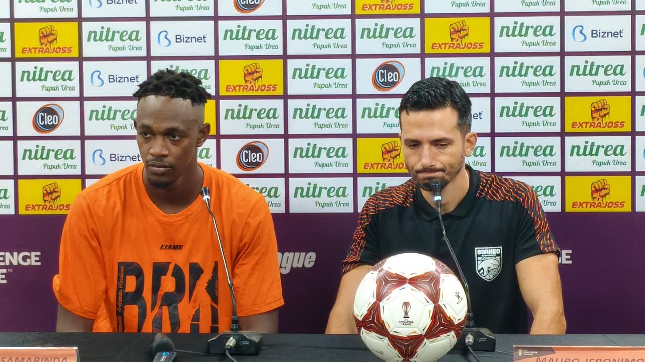 Borneo FC Tekuk Yangon United 2-0 di Stadion Segiri, Mauro Jeronimo Akui Finishing Belum Tajam