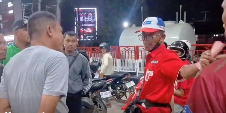 BBM Subsidi di SPBU Saranani Kendari Digerebek, Pasutri Diduga Pakai Barcode Orang Lain