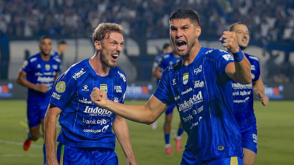 Persib Bandung Tekuk Persik Kediri 1-0, Gol Julio Cesar di Menit 79 Jadi Penentu