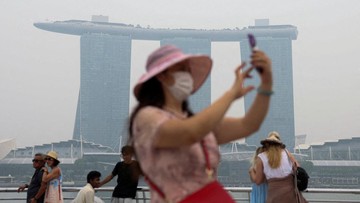 Singapura Dilanda Kabut Asap Karhutla Indonesia, Terburuk Sejak 2015