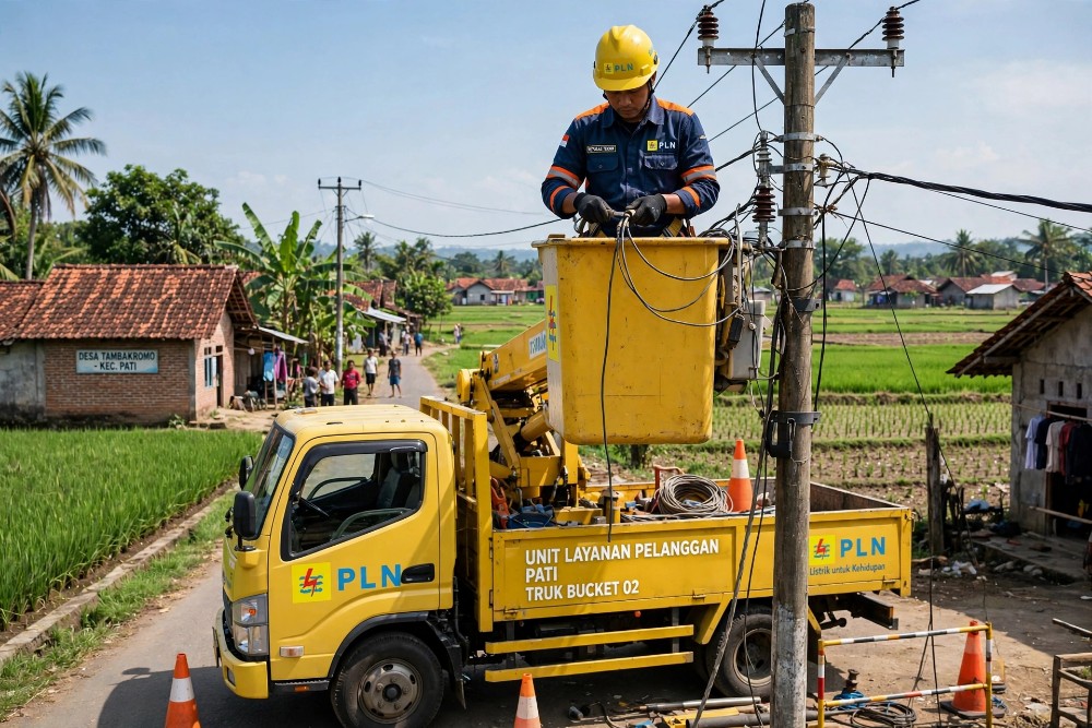 PLN Padamkan Listrik di Puluhan Desa Kabupaten Pati Selama 3 Hari, 20-22 Oktober 2026