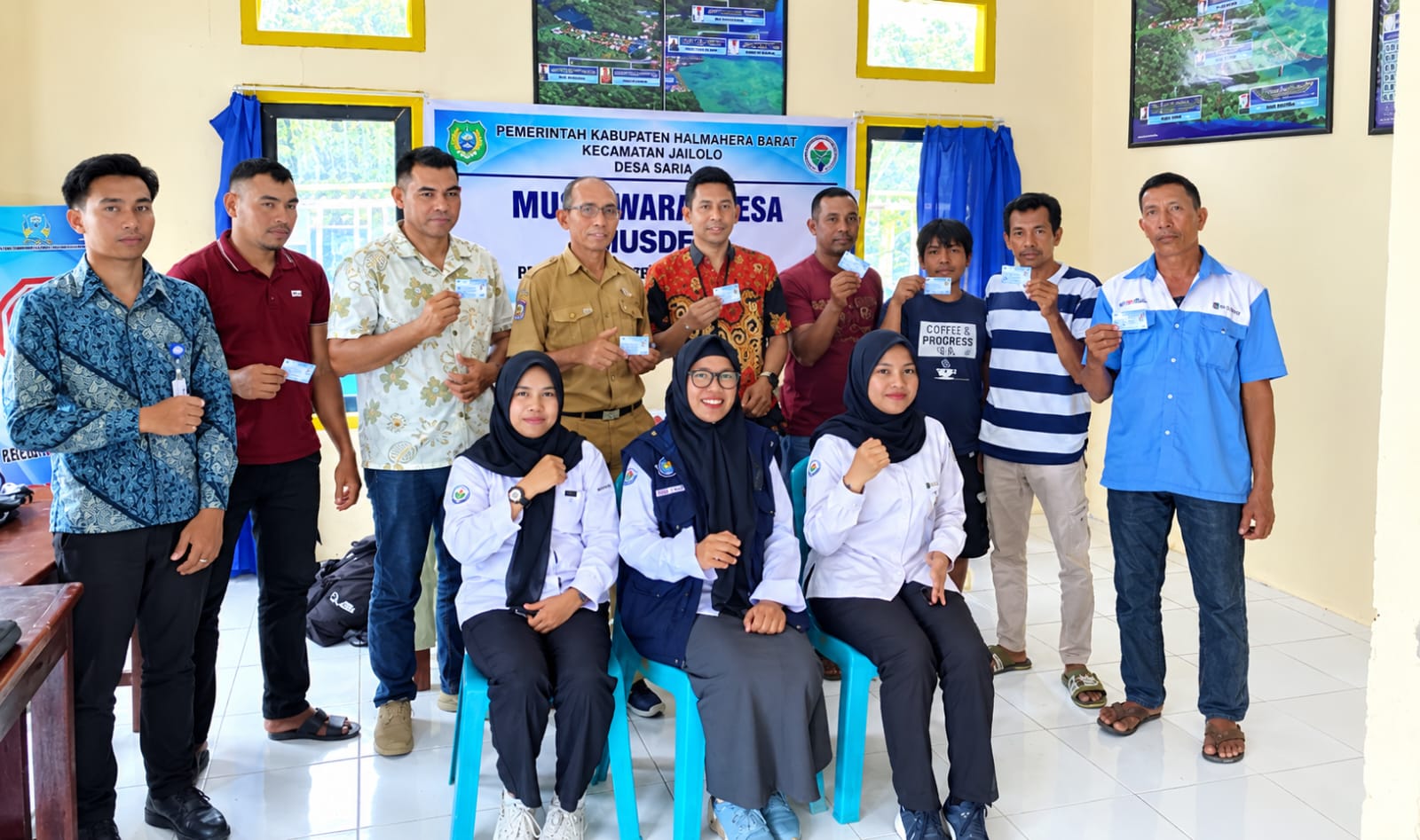 BRI dan Dinas Perikanan Halmahera Barat Salurkan Kartu KUSUKA ke Pelaku Usaha Desa Saria