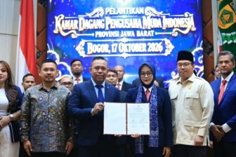 Ketum KAPMI Lantik Pengurus Jabar di Bogor, Minta 70 Persen Kader Berisi Pengusaha Riil