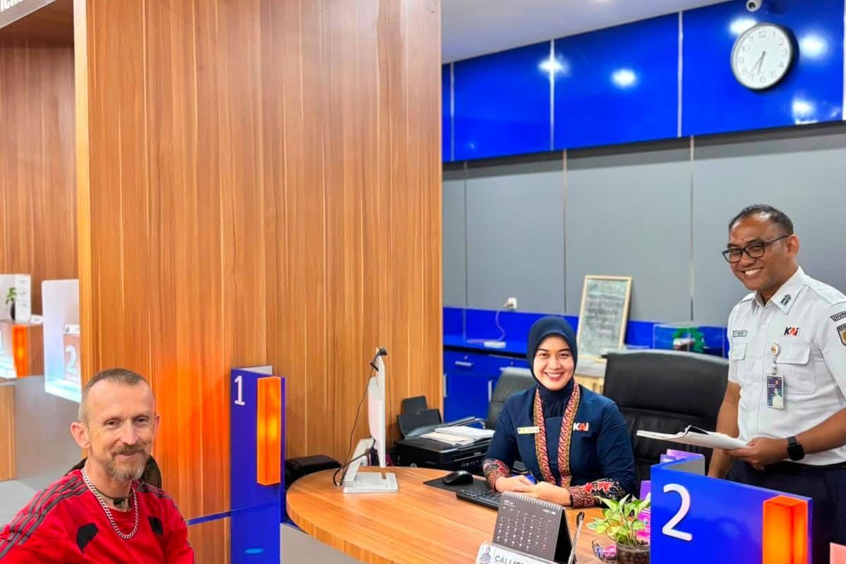 KAI Divre III Palembang Layani 1.160 Wisman Januari-September 2026, Kertapati Jadi Stasiun Tersibuk