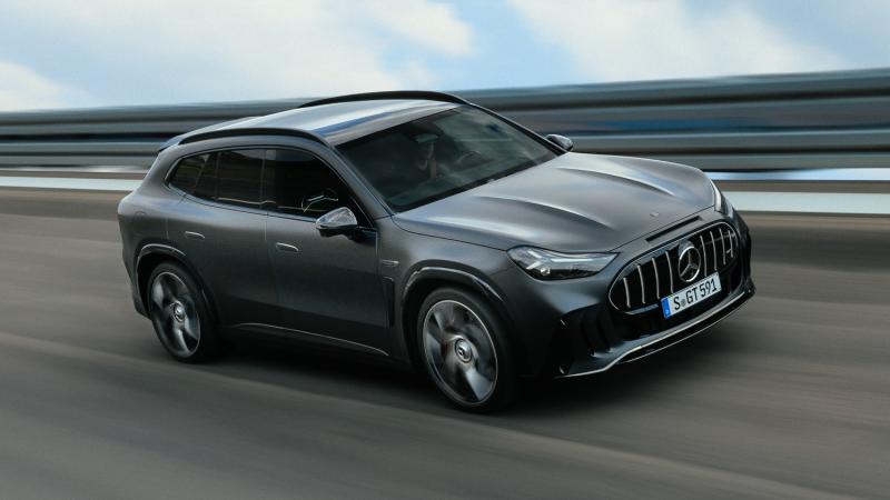 Mercedes-AMG GT SUV Meluncur, SUV Listrik 1.169 PS Berteknologi F1