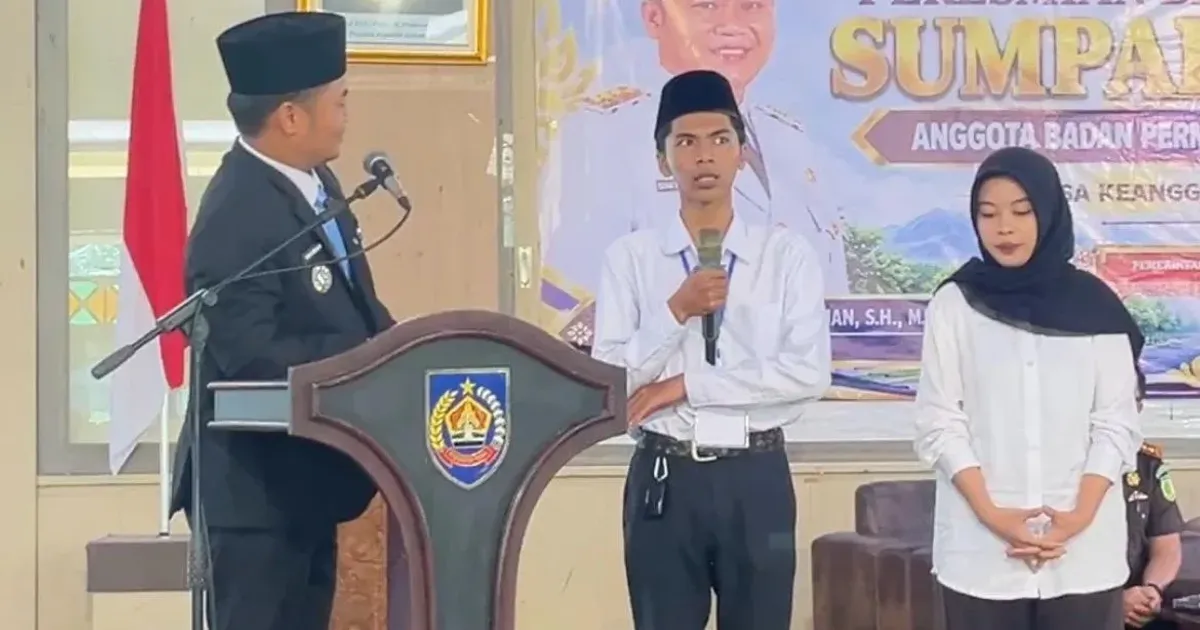 Bupati Tegal Lantik 413 Anggota BPD dari 4 Kecamatan, Minta Awasi Anggaran Desa Secara Transparan