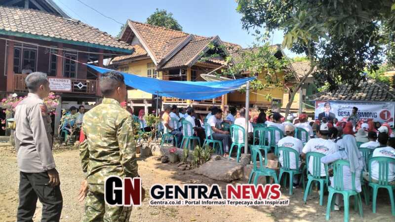 Babinsa dan Polsek Taliwang Kawal Kampanye Pilkades Desa Sermong, Berlangsung Aman Tanpa Gangguan