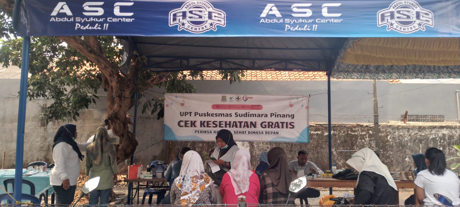 Warga Pinang Tangerang Berdonor Darah di Kegiatan Ke-27 ASC, Sekaligus Cek Kesehatan Gratis
