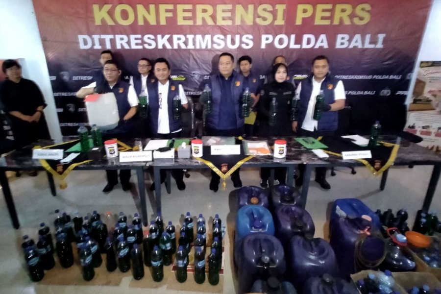Polda Bali Tindak 21 Pelaku Penyalahgunaan BBM Subsidi, 753 Liter Disita saat Antrean Melandai
