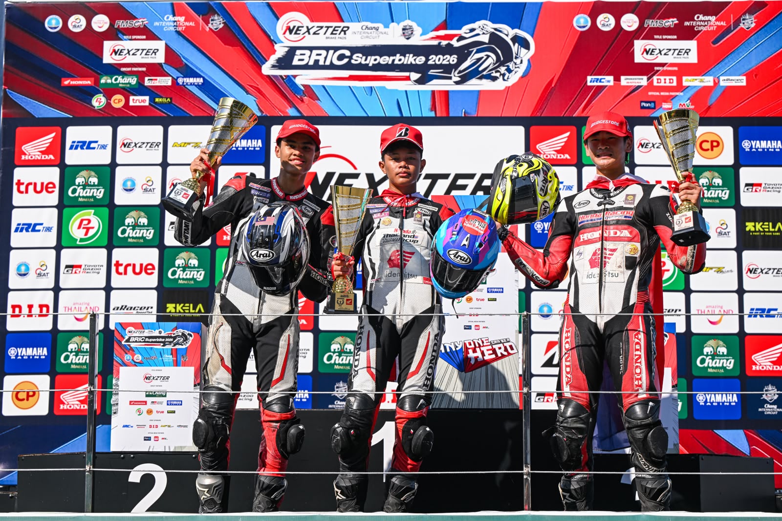 Pembalap Binaan Astra Honda Resky Yusuf Hermawan Raih Double Podium di Thailand Talent Cup 2026