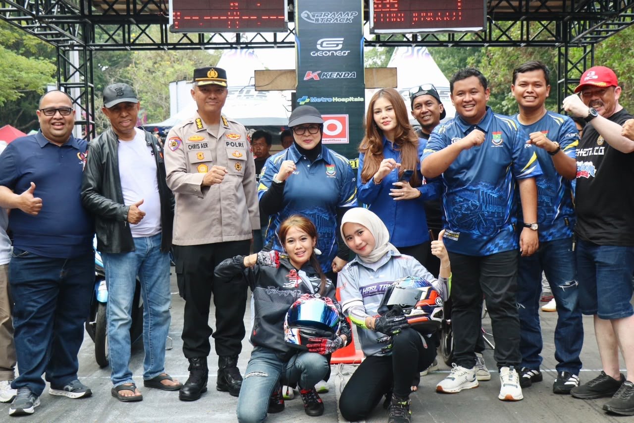 Wabup Tangerang Intan Nurul Hikmah Dorong Drag Bike Piala Bupati Jadi Agenda Tahunan KNPI