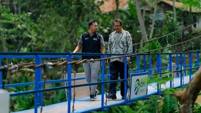 BRI Peduli Resmikan Jembatan Gantung di Cianjur, Akses 7.000 Warga Kini Lebih Aman
