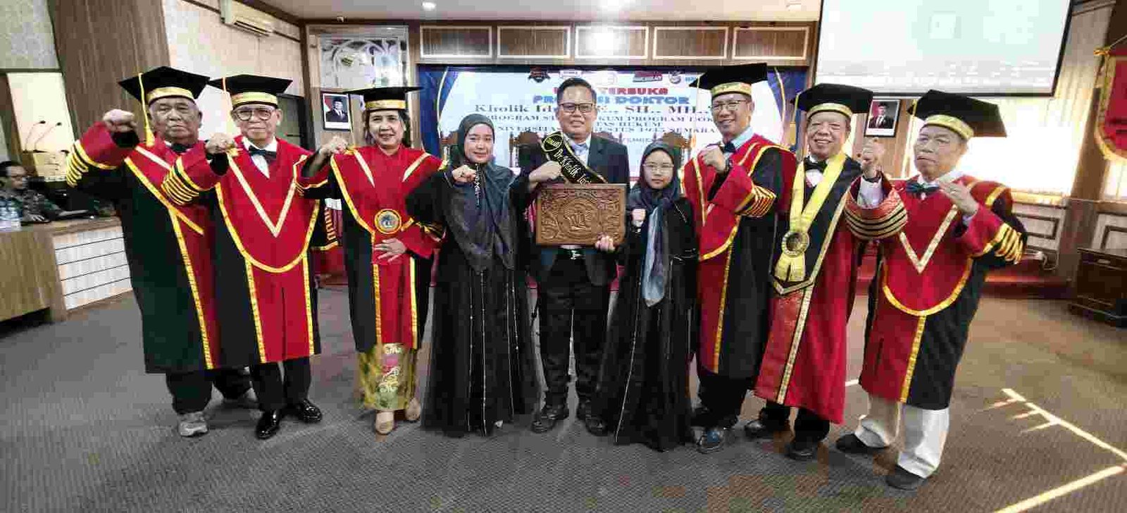 Legislator Jateng Kholik Idris Raih Gelar Doktor Hukum dengan IPK 4,00, Gagas Model Pengawasan Energi Terbarukan