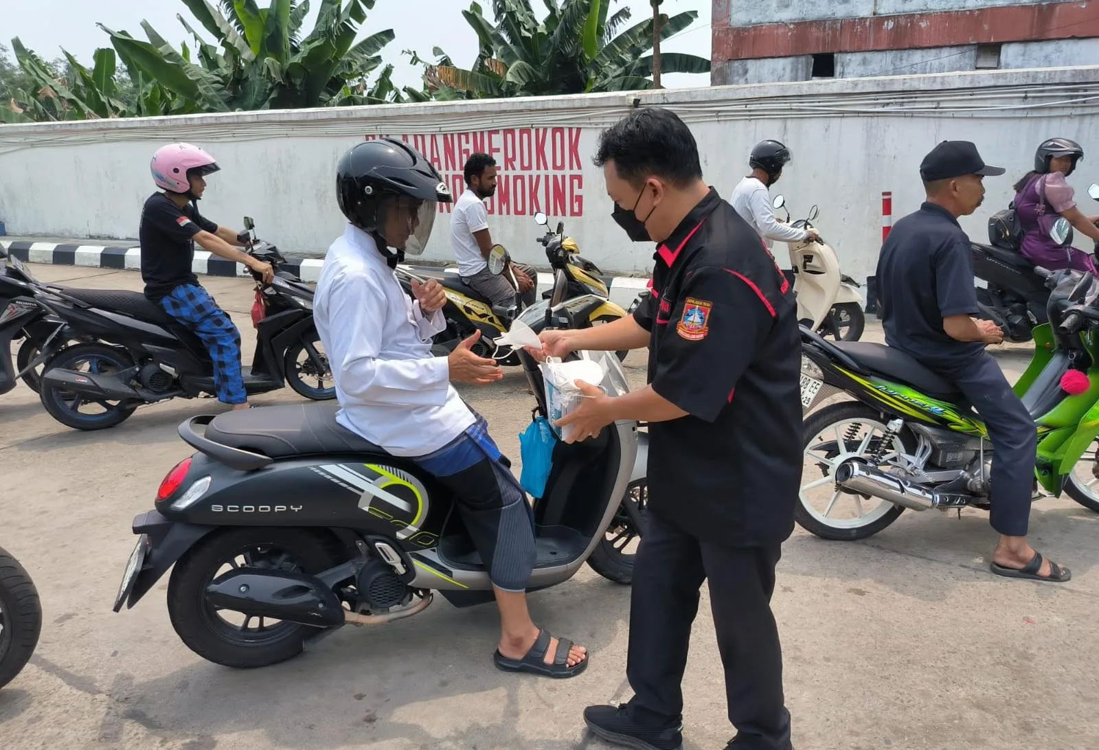 IKAB Kepri Perluas Pembagian Masker ke Kijang dan Tanjunguban, Target 5.000 Lembar untuk Warga Bintan