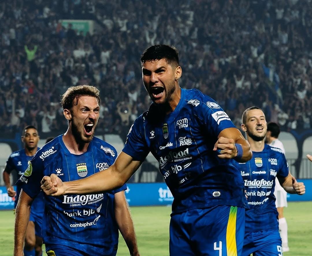Persib Bandung Kalahkan Persik Kediri 1-0 di Si Jalak Harupat, Merangsek ke Peringkat 5 Klasemen Super League