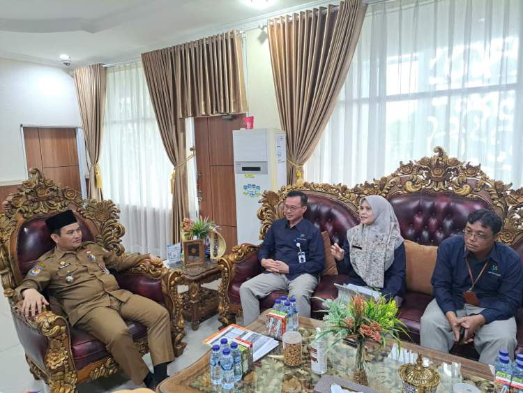 Pemprov Bengkulu Perkuat Program Desa Cantik, Sekda Herwan Antoni Bahas Sinergi Data dengan BPS
