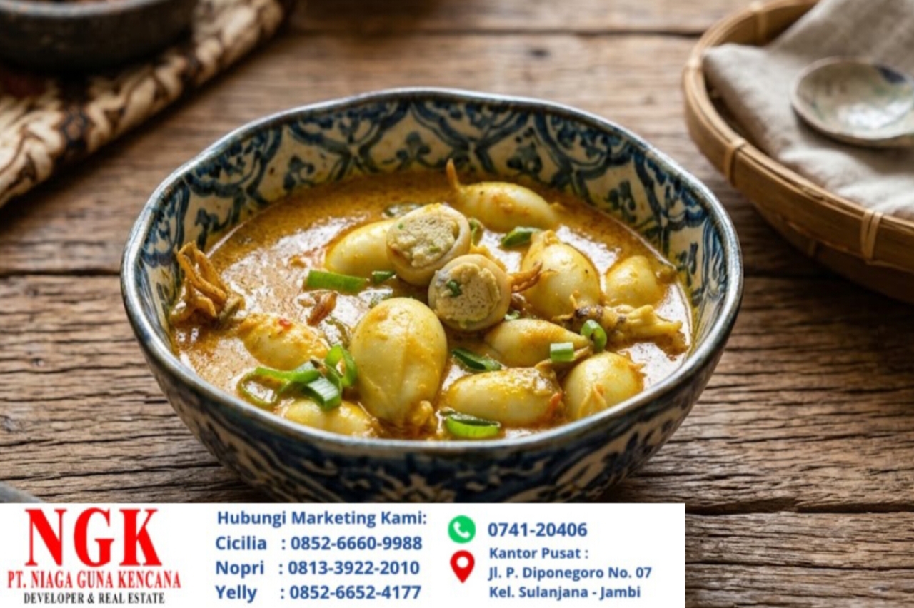 Gulai Cumi Bunting, Sajian Khas Nusantara dengan Isian Tahu dan Telur yang Menggugah Selera