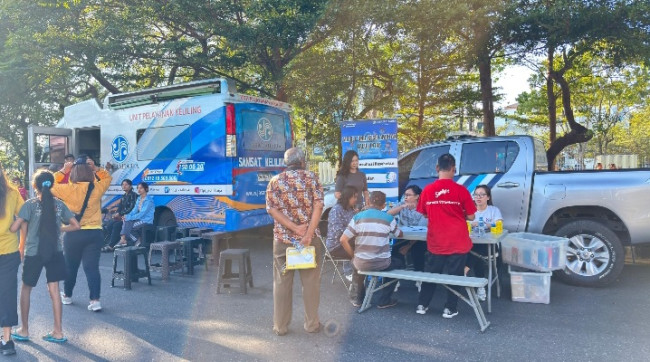 Samsat Keliling Kupang Layani 60 Wajib Pajak di Car Free Day, Sosialisasi Diskon PKB hingga 75 Persen