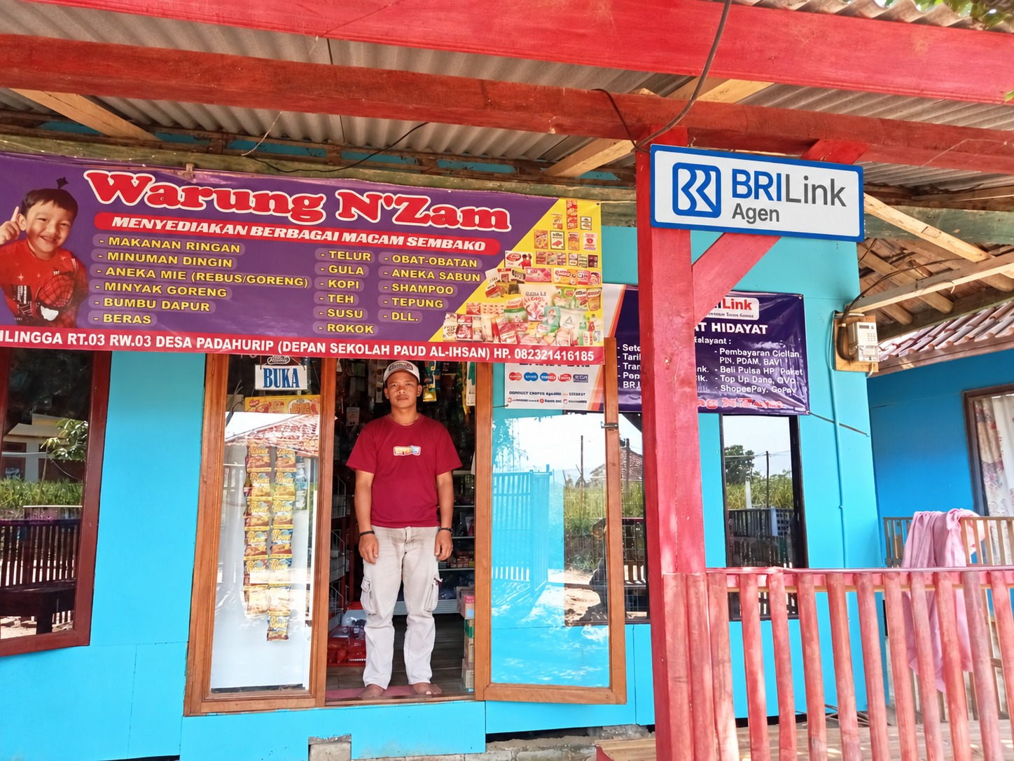 Dari Gorengan ke Warung Sembako, Rahmat di Garut Kini Layani 60 Pelanggan per Hari Berkat KUR BRI