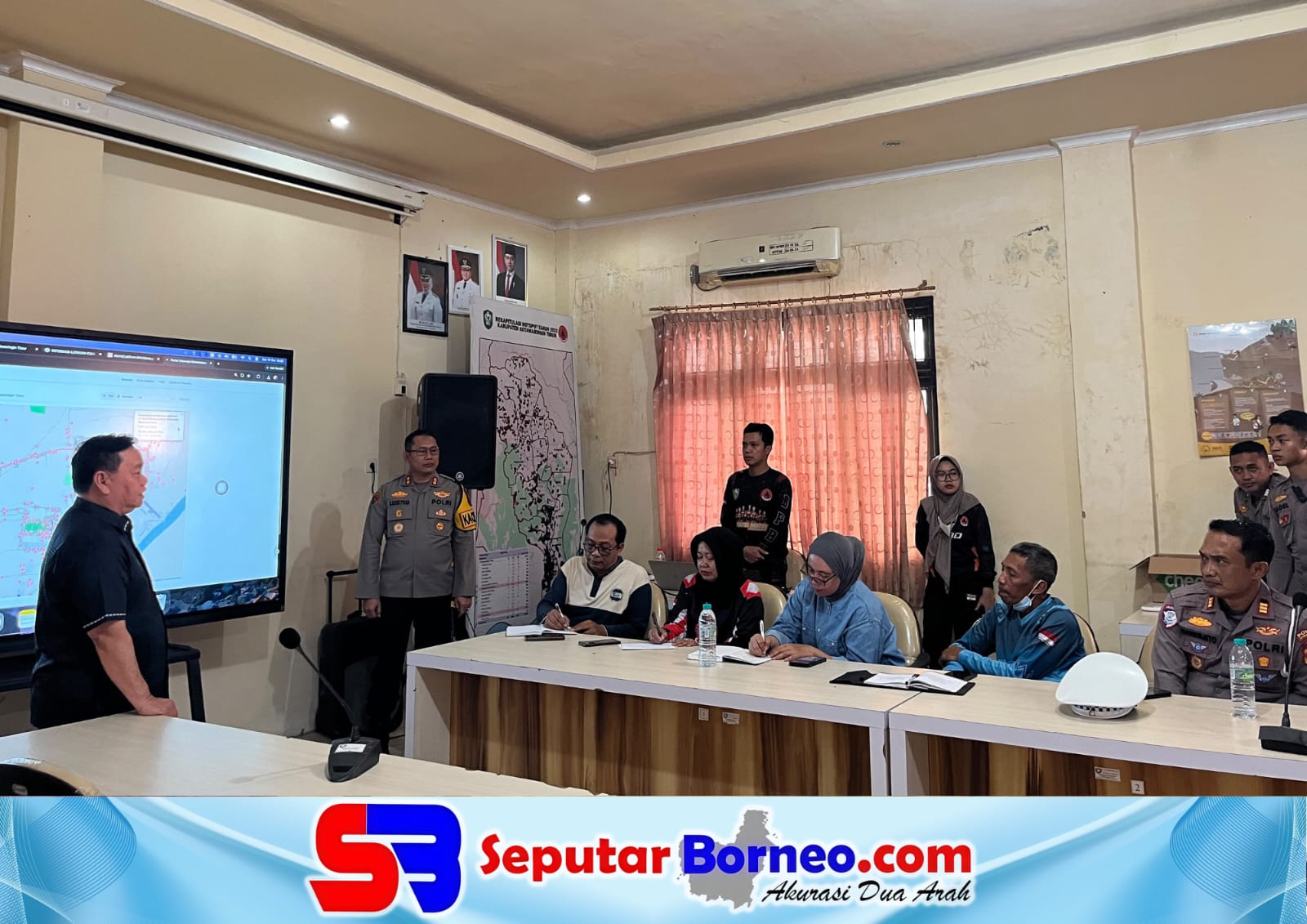 32 Brimob NTB Perkuat Pemadaman Karhutla Kotim, Total Personel Capai 480 Orang