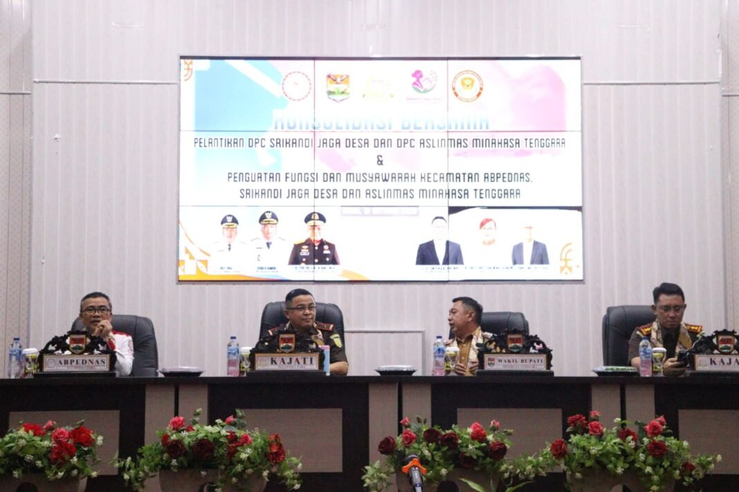 Plt Kajati Sulut Kukuhkan 3 Organisasi Mitra Desa di Minahasa Tenggara, Dorong Tata Kelola Berbasis Hukum