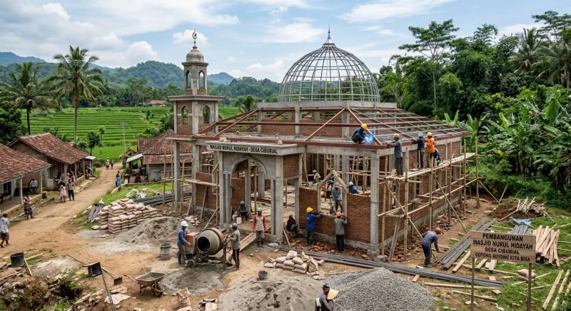 Kemenag Buka Bantuan Masjid Rp 50 Juta dan Musala Rp 35 Juta, Pengajuan Ditutup 25 Oktober 2026