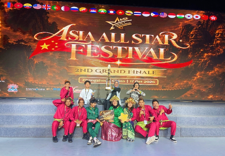 Cantabile Ethnic Ensemble Raih Gold Award dan Grand Champion di Festival China, Bawa Budaya Bangka Belitung ke Panggung Dunia