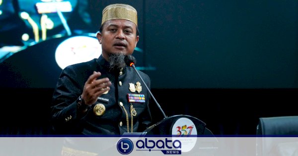 Gubernur Sulsel Andi Sudirman Kebut Proyek Multi Years Rp 3,7 Triliun di Hari Jadi ke-357, Ekonomi Tumbuh 5,59 Persen