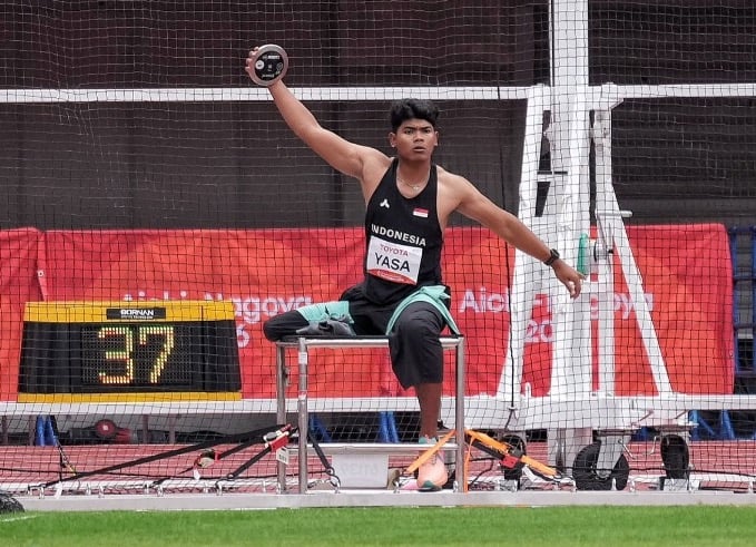 I Kadek Dwi Pecahkan Rekor Dunia Lempar Cakram, Sumbang Emas Asian Para Games 2026