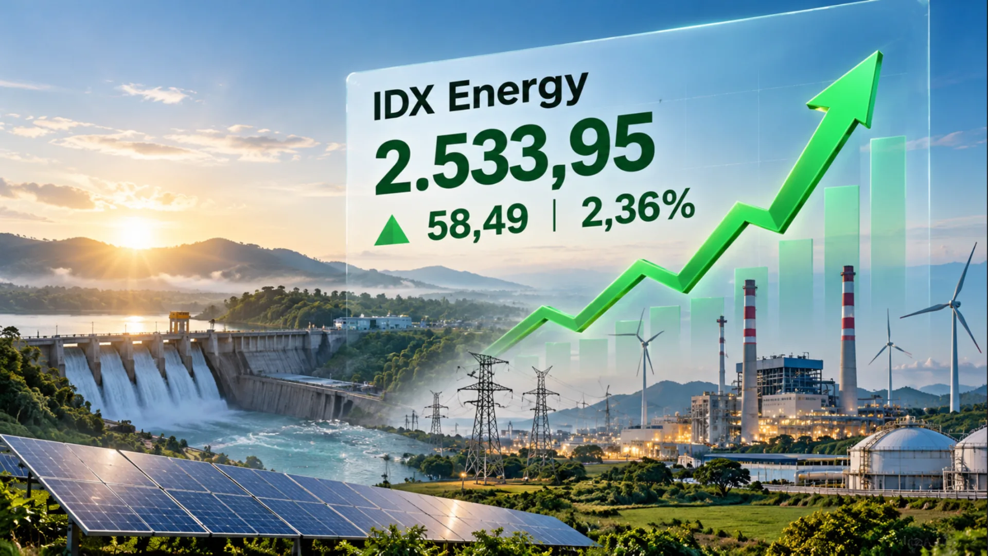 IHSG Rebound 3,02% ke 5.147, Sektor Energi Ikut Menguat di Sesi Pagi