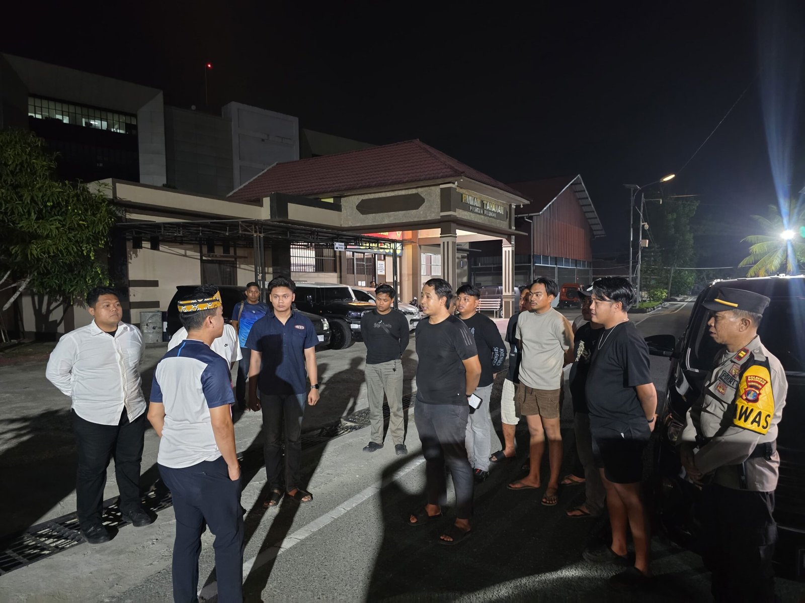Kapolda Kaltara Gelar Panggilan Luar Biasa Malam Hari, Cek Kesiapan Personel Polresta Bulungan dan Brimob