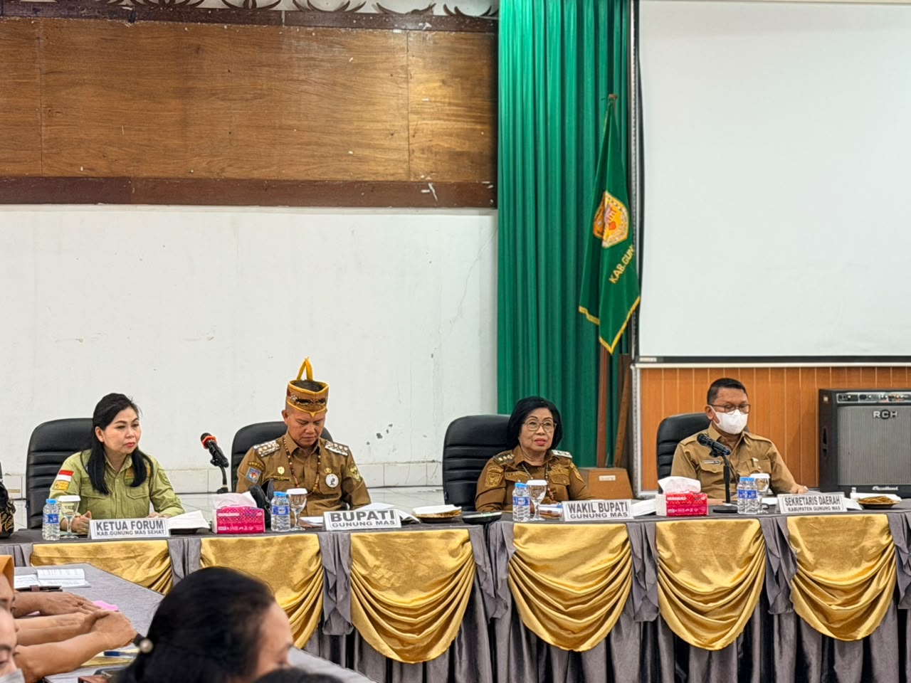 Bupati Gunung Mas Jaya S Monong Tekankan Gotong Royong Seluruh Perangkat Daerah untuk Penilaian KKS 2027