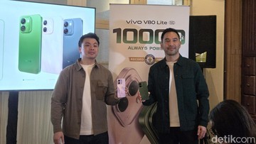 Vivo V80 Lite 5G Bawa Baterai 10.000 mAh dengan Teknologi BlueVolt
