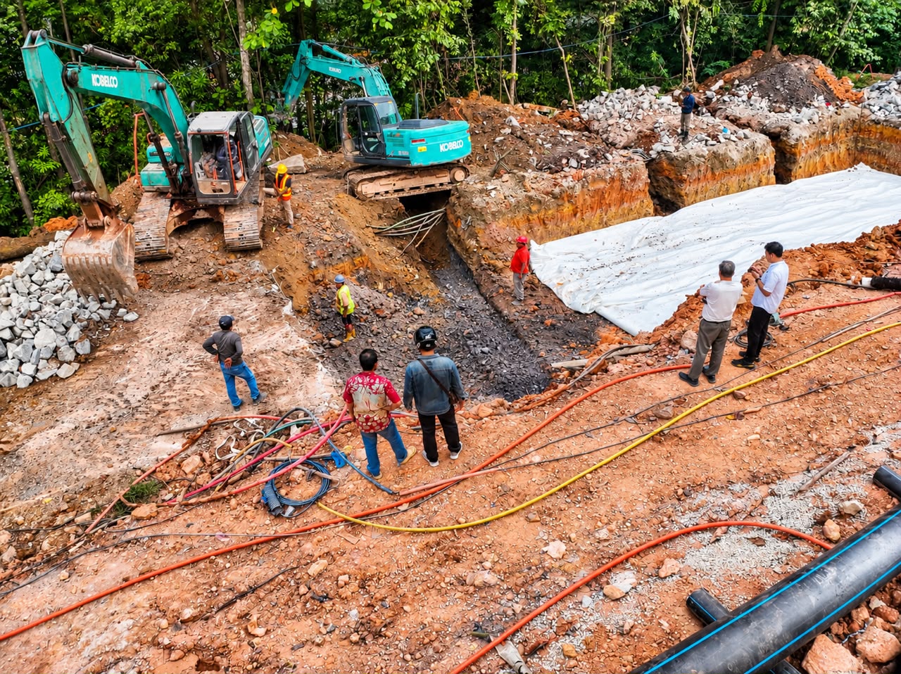 BP Batam Kebut Perbaikan Jalan Depan Hotel Vista, Target Rampung 1 November 2026